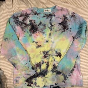 Masha Apparel Colorful Tie-Dye Sweatshirt L